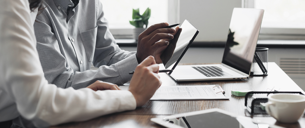 Young business people professionals working in office, Coworkers working together