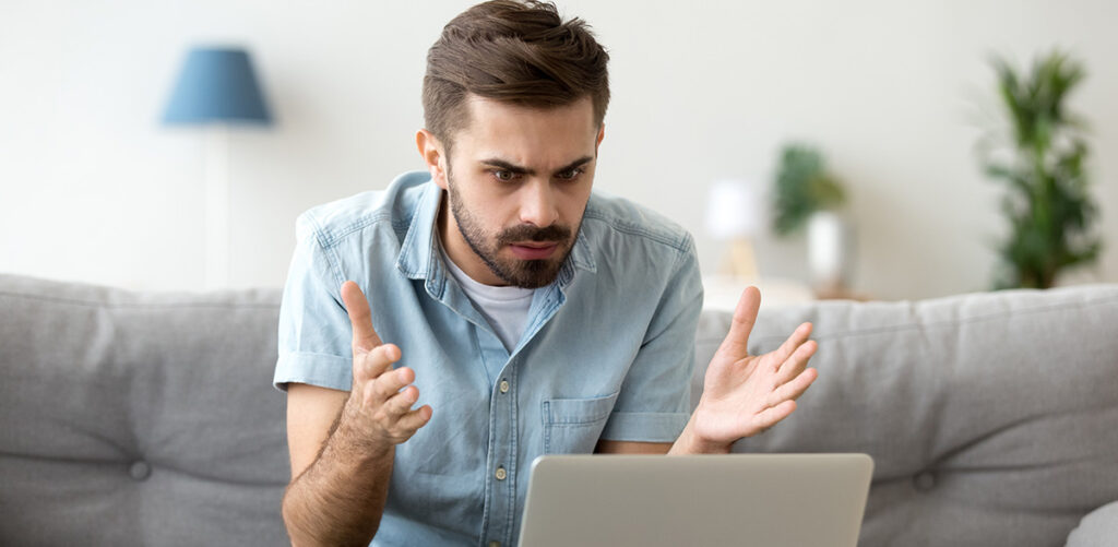 Mad stressed about stuck laptop or data loss