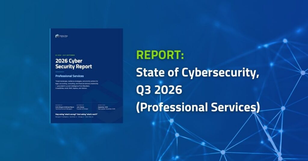 State of Cybersecurity Report Q3 2026 Professional Services